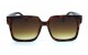 Óculos de Sol Acetato Feminino Estampado Marrom - HP212981EM