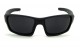 Óculos de Sol Acetato Masculino Preto Fosco - HP221846PF