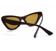 Óculos de Sol Acetato Feminino Marrom - HP221885M