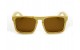 Oculos de Sol Acetato Masculino Amadeirado Claro - HP224161AC
