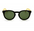 Óculos de Sol Bambu Unissex Preto Lt Verde - HP224164BMPV*