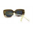 Óculos de Sol Acetato Feminino Marrom Rajado - HP224290MR