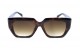 Óculos de Sol Acetato Feminino Estampado Marrom - HP224445EM