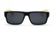 Óculos de Sol Bambu Masculino Preto Fosco - HP226169PF*