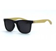 Óculos de Sol Bambu Masculino Preto Fosco  - HP226170PF