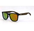 Óculos de Sol Bambu Masculino Preto Lt Laranja - HP226170PL