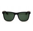 Óculos de Sol Bambu Masculino Preto Lt Verde - HP226170PV