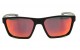 Óculos de Sol Acetato Masculino Preto Lt Laranja - HP236721PL