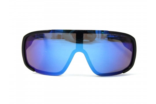 Óculos de Sol Acetato Esportivo Preto Lt Azul - HS0056PA