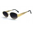 Óculos de Sol Metal Unissex Dourado Lt Degrade - HT08269DD