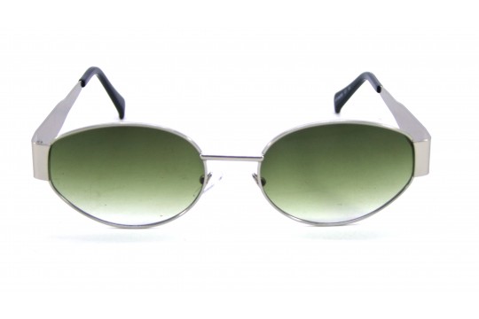 Óculos de Sol Metal Unissex Prata Lt Verde - HT08269PV