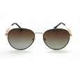 Óculos de Sol Metal Feminino Dourado c/ Marrom Lt Marrom Degrade - HT09315DMMD