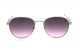 Óculos de Sol Metal Feminino Prata c/ Branco - HT09315PB