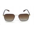 Óculos de Sol Metal Dourado C/ Marrom Lt Marrom Degrade - HT09610DMMD
