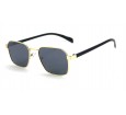 Óculos de Sol Metal Dourado Lt Preto - HT09610DP