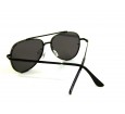 Óculos de Sol Metal Aviador Lente Flutuante Preto - HT0993P