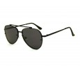 Óculos de Sol Metal Aviador Lente Flutuante Preto - HT0993P