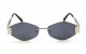 Óculos de Sol Metal Prata Lt Preto - HT10514PP