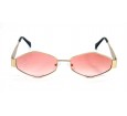 Óculos de Sol Metal Dourado Lt Rosa - HT10515DR