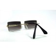 Óculos de Sol Metal Unissex Dourado Lt Preta - HT1263DP
