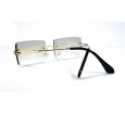 Óculos de Sol Metal Unissex Dourado Lt Prata - HT1263DPR