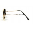Óculos de Sol Metal Feminino Dourado Lt Preta - HT202538DP