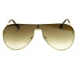 Óculos de Sol Metal Unissex Dourado - HT202567D