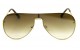 Óculos de Sol Metal Unissex Dourado - HT202567D