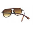 Óculos de Sol Acetato Unissex Marrom   - JL8293M