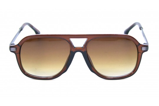 Óculos de Sol Acetato Unissex Marrom   - JL8293M