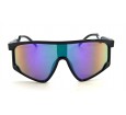 Óculos de Sol Acetato Esportivo Preto Fosco Lt Verde - M45409PFV