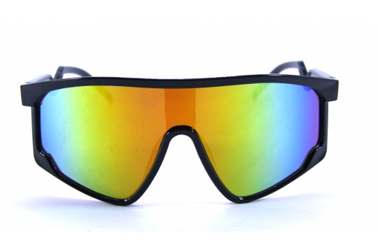 Óculos de Sol Acetato Esportivo Preto Lt Laranja - M45409PL