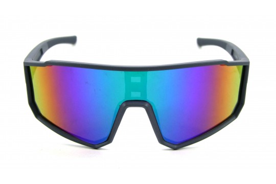 Óculos de Sol Acetato Esportivo Unissex Cinza Lt Verde  - M45411CV