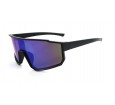 Óculos de Sol Acetato Esportivo Unissex Preto Fosco Lt Azul - M45411PFA