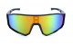 Óculos de Sol Acetato Esportivo Unissex Preto Fosco Lt Laranja - M45411PFL