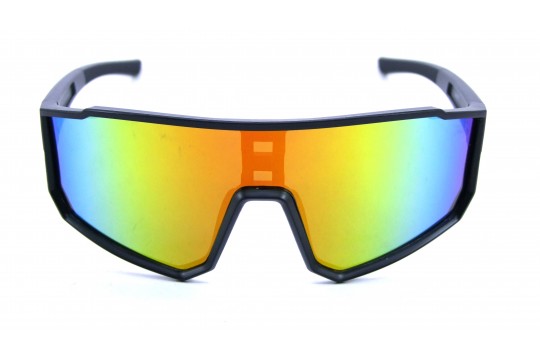 Óculos de Sol Acetato Esportivo Unissex Preto Lt Laranja - M45411PL