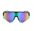 Óculos de Sol Acetato Esportivo Unissex Preto Lt Verde - M45414PV