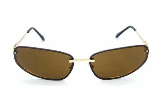 Óculos de Sol Metal Dourado Lt Marrom - MW01DM