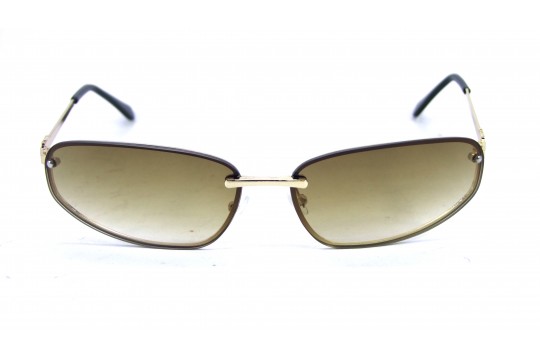 Óculos de Sol Metal Dourado Lt Marrom Degrade - MW01DMD