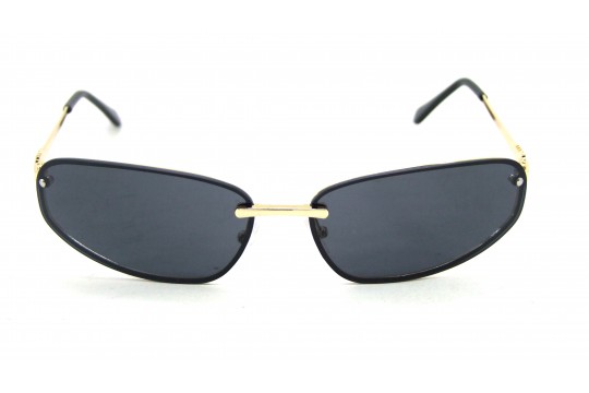 Óculos de Sol Metal Dourado Lt Preto - MW01DP
