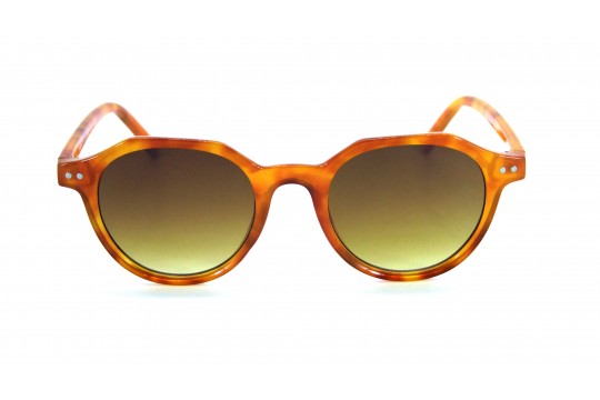 Óculos de Sol Acetato Unissex Estampado Laranja - OM50142EL