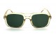 Óculos de Sol Acetato Unissex Transparente Lt Verde - OM50347TRV