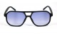 Óculos de Sol Acetato Unissex Preto Fosco Lt Azul - OM50440PFA
