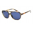 Óculos de Sol Acetato Unissex Estampado Marrom Lt Preta - OM50482EMP