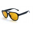 Óculos de Sol Acetato Unissex Preto Lt Laranja - OM50565PL