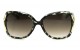 Óculos de Sol Acetato Feminino Estampado Preto - P1974EP