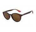 Óculos De Sol Acetato Unissex Marrom - P21M