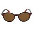 Óculos De Sol Acetato Unissex Marrom - P21M