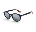 Óculos de Sol Acetato Unissex Preto Lt Prata - P21PP