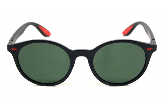 Óculos De Sol Acetato Unissex Preto Lt Verde - P21PV